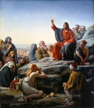 カール・ハインリヒ・ブロック山の説教 Oil Paintings